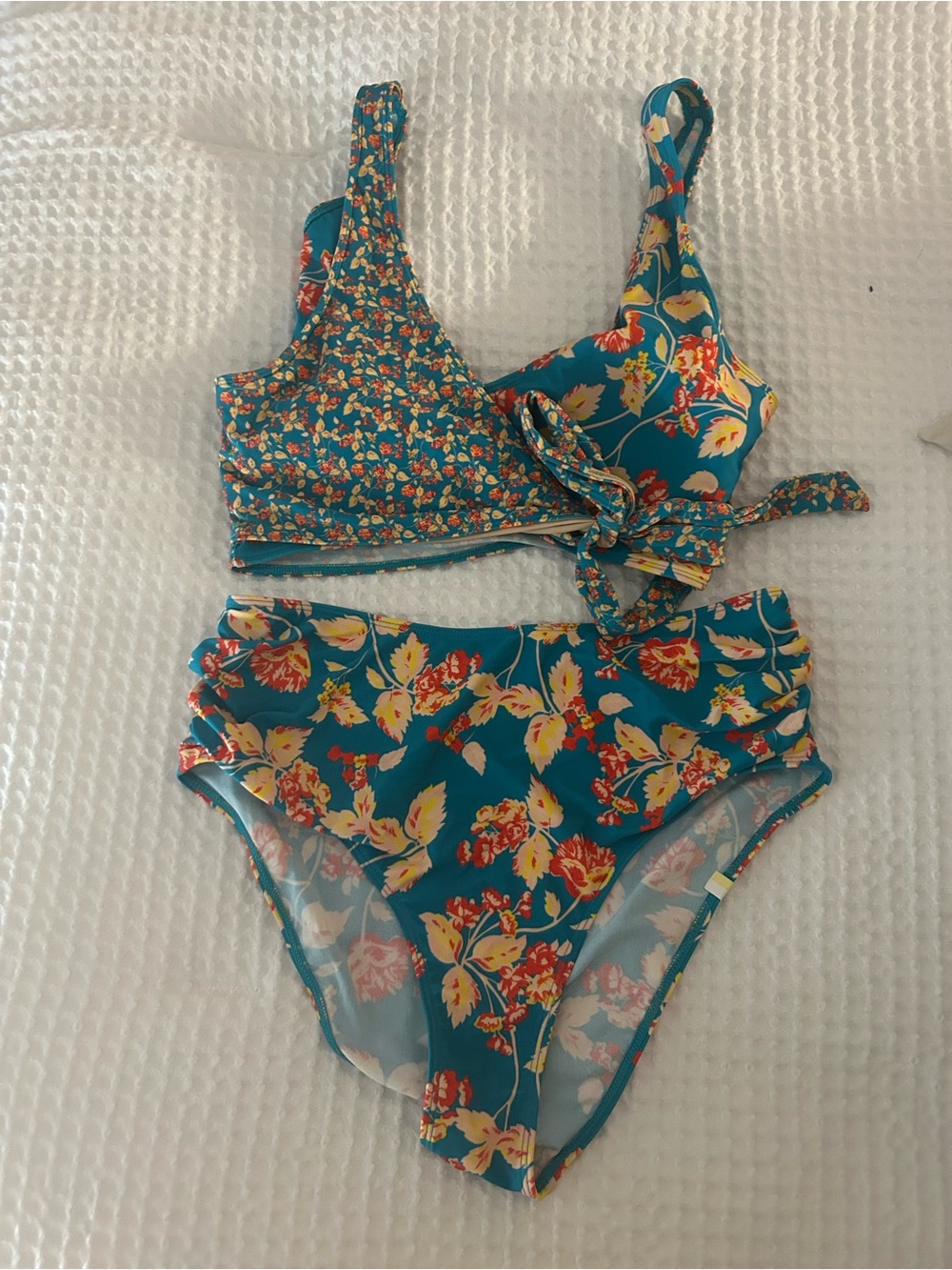 Summersalt Floral Two-Piece Swimsuit